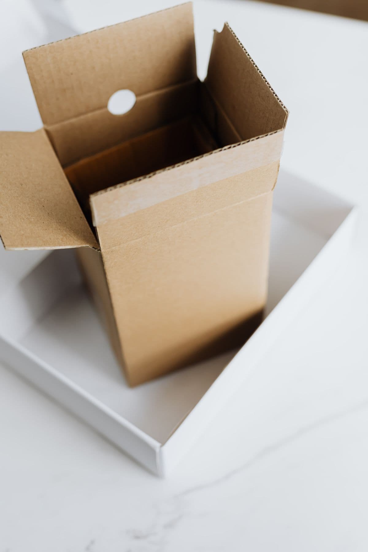 Industrial packaging crates and materials ready for shipment